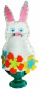 Chaussette lapin pour oeuf à la coque