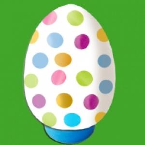 Oeuf à gros pois