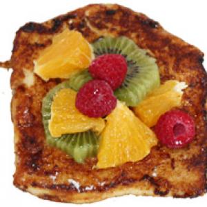 Pain perdu aux fruits