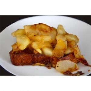 Pain perdu aux poires