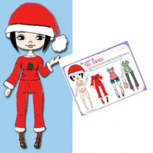 Paper toy paper doll