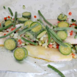 Cabillaud courgette