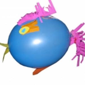 Ballon oiseau de décoration