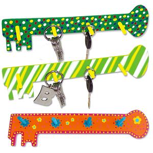 Porte-clés en forme de clé géante