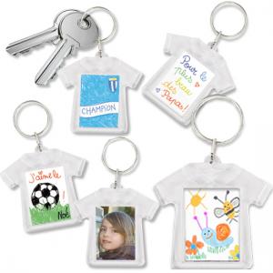 Porte-clés T-shirt personnalisé