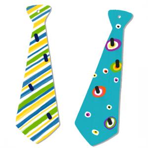 Porte cravates à peindre