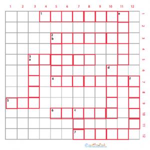 Imprimer une grille de mots croisés cycle 3 animaux