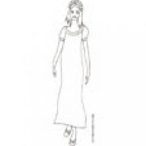 Coloriage de la princesse baby doll