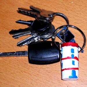 Fabriquer un porte-clés bouchon