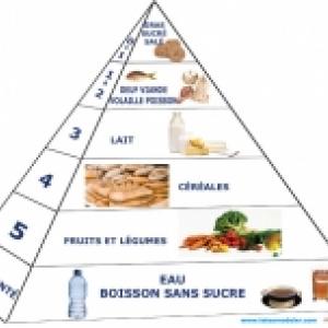 pyramide des aliments