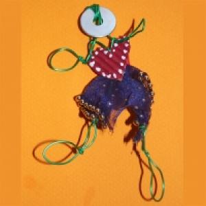 Robot en fil de fer à bricoler