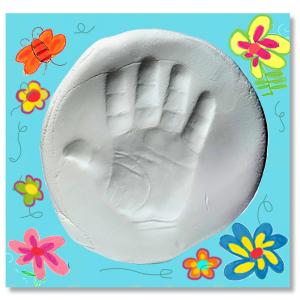 Tableau empreinte main pied d'enfant