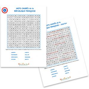 Jeux de mots cachés sur la République française