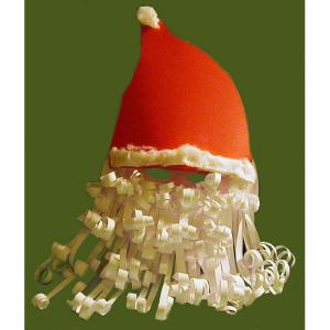 masque de Père Noël à grande barbe