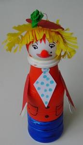 quilles en forme de clown