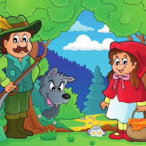 Imprimer l'histoire du petit chaperon rouge