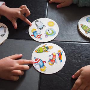 tuto réalisation jeu dobble enfant