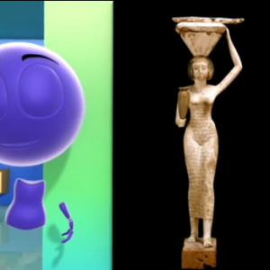 La porteuse d'offrandes expliqué aux enfants par la série Petits pas vers l'art de francetv éducation