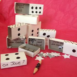 tuto de bricolage enfants pour réaliser un jeu de boîte à surprise