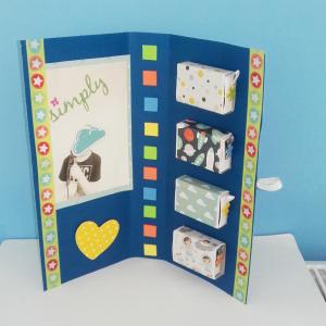 tuto pour bricoler avec les enfants un livre boîtes à surprises pour la Fête des pères