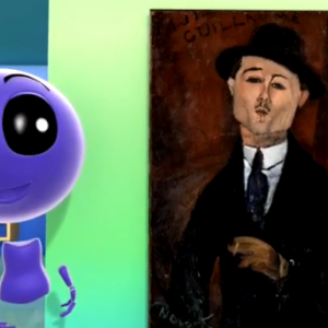 Paul Guillaume, Novo Pilota expliqué aux enfants par la série Petits pas vers l'art de francetv éducation