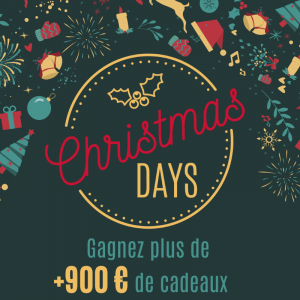 Les christmas Days de Tête à modeler est une période de concours lancée sur la page Facebook de Tête à modeler