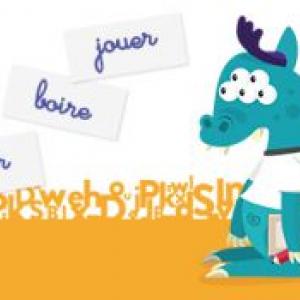 Un jeu éducatif de francetv éducation pour distinguer les différents groupes de verbes