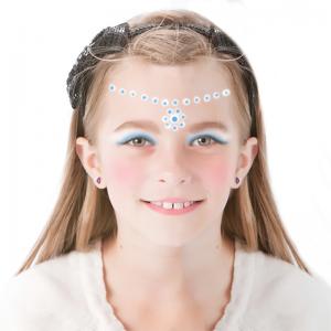 Maquillage de Princesse des Neiges au diadème
