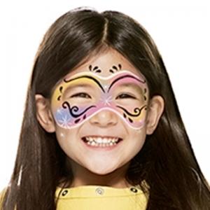 Maquillage masque de Carnaval avec Snazaroo