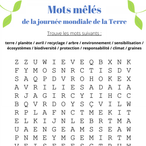 Jeux De Mots Caches A Imprimer