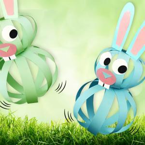 Des idées de paper toys simples à imprimer et à assembler pour Pâques. Les paper toys à faire pour s'amuser à l'ocasion de la fête de Pâques. Des paper toys pour faire des petits jouets de Pâques, des paper toys pour les décorations de la table