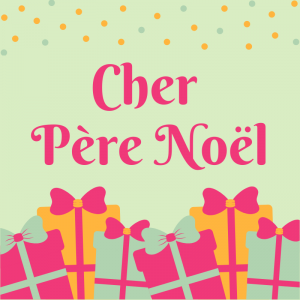 Imprimer le papier à lettre père noel modele 2 , pour écrire sa lettre au père Noël