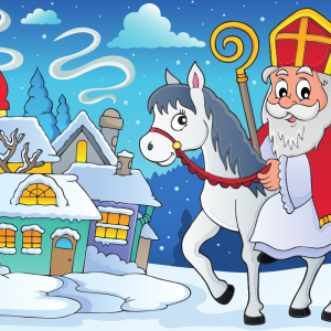 Saint Nicolas, déguisé, va de maison en maison dans la nuit du 5 au 6 décembre pour demander aux enfants s'ils ont été obéissants. Les enfants sages reçoivent des cadeaux, des friandises ou du chocolat. Retrouvez la tradition et la légende de Saint Nicola