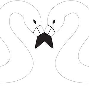 Les gabarits à imprimer de la lanterne en papier flamant rose et de la lanterne en papier ananas pour des lanternes en papier tropicales