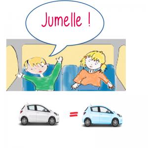 Trouver la voiture jumelle