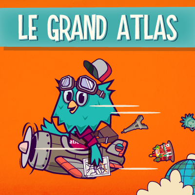 Le Grand Atlas est un jeu interactif en ligne pour apprendre la géographie en s'amusant et découvrir où se placent les capita...