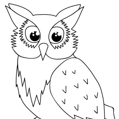 Si vous cherchez un coloriage chouette, cette catégorie devrait vous plaire ! Elle comprend des dizaines de dessins à imprimer avec des chouettes et des hiboux pour les enfants