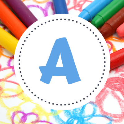 Coloriage des prénoms qui commencent par A