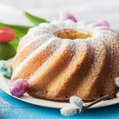 Babka Le Gateau De Paques Polonais Avec Tete A Modeler