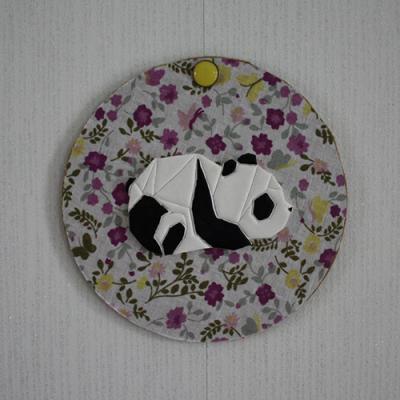Cadre Panda En Origami