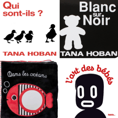 Livre Montessori Choisir Un Livre Bebe Noir Et Blanc Avec Tete A Modeler