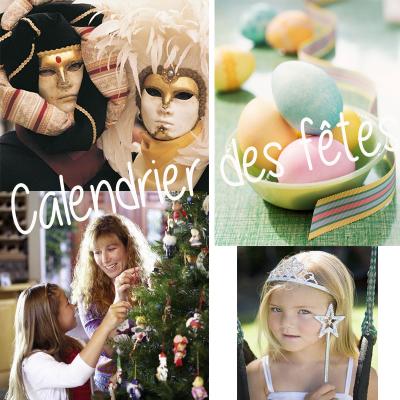 Calendrier des fêtes