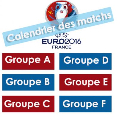 Calendriers de l’EURO 2016