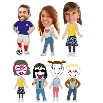 Collage crazy, portraits de famille !