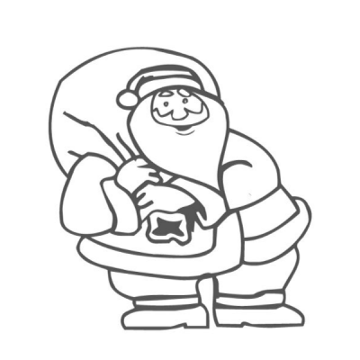 Coloriage Noël Dessin De Noël Avec Tête à Modeler