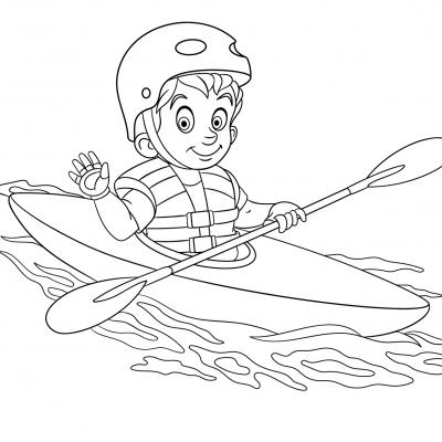 Coloriages de dessins sur les sportifs et le sports d'été : coloriages de vélo et coloriages sur l'athlétisme.