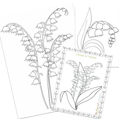 Coloriages du 1er mai