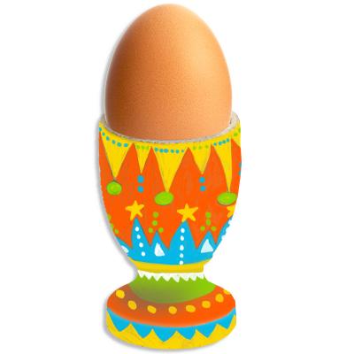 Coquetier enfant décoré