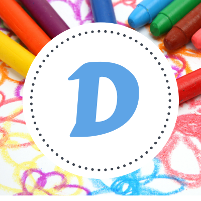 Coloriage Damien - Coloriage prénoms commençant par D