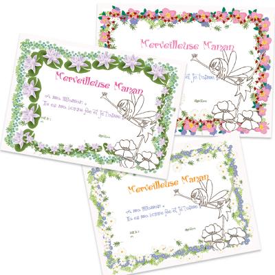 Diplôme de merveilleuse maman